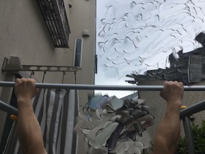 単管パイプ鉄棒